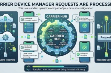 Carrier Device Manager Requests Are Processing
