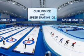 Curling Ice and Speed Skating Ice