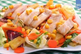 Ensalada de Pollo y Ananas