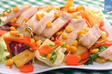 Ensalada de Pollo y Ananas