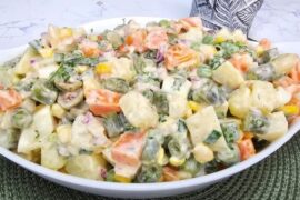 Ensalada de Zanahoria y Arvejas