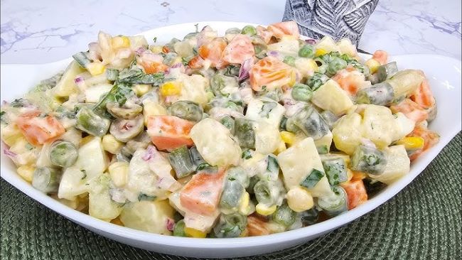 Ensalada de Zanahoria y Arvejas