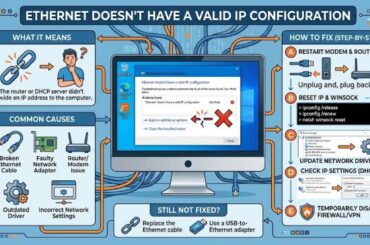 Ethernet Doesn't Have a Valid IP Configuration