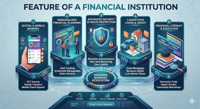 Feature of a Financial Institution