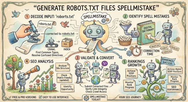 Generate Robots.txt Files Spellmistake