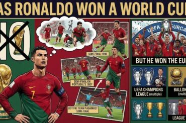 Has Ronaldo Won a World Cup