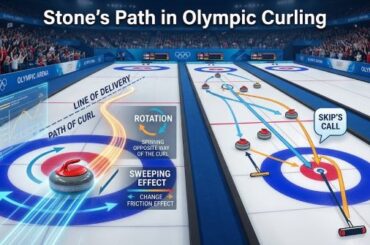 How Do Brooms Affect the Stone's Path in Olympic Curling