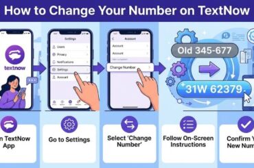 How to Change Your Number on TextNow