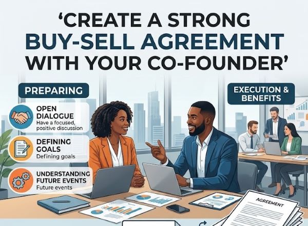 How to Create a Strong Buy-Sell Agreement With Your Co-Founder