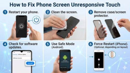 How to Fix Phone Screen Unresponsive Touch: Solutions That Work