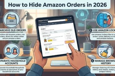 How to Hide Amazon Orders
