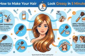 How to Make Your Hair Not Look Greasy in 5 Minutes