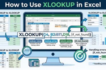 How to Use XLOOKUP in Excel