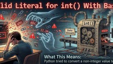 Invalid Literal for int() With Base 10