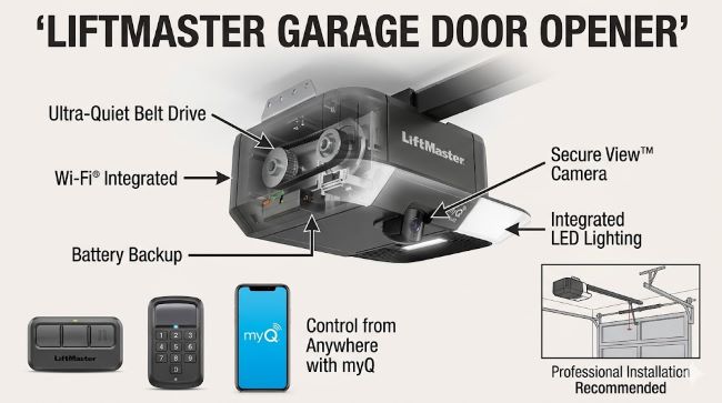 LiftMaster Garage Door Opener Battery