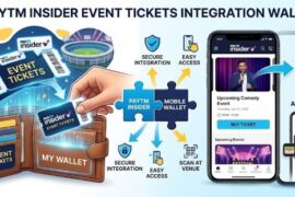 Paytm Insider Event Tickets Integration Wallet