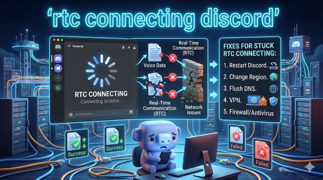 RTC Connecting Discord