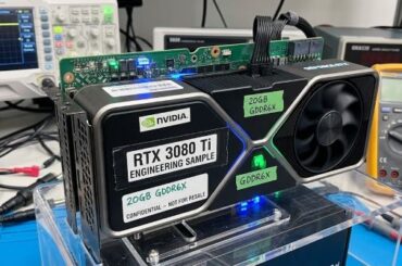 RTX 3080 Ti Engineering Sample