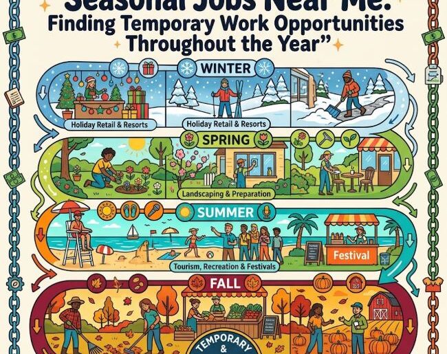 Seasonal Jobs Near Me: Finding Temporary Work Opportunities Throughout the Year
