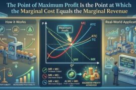 The Point of Maximum Profit Is the Point at Which the Marginal Cost Equals the Marginal Revenue