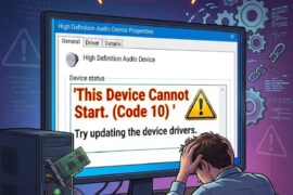 This Device Cannot Start. (Code 10)