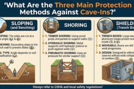 What Are the Three Main Protection Methods Against Cave-Ins