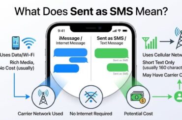 What Does Sent as SMS Mean