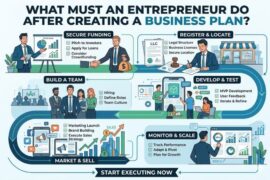 What Must an Entrepreneur Do After Creating a Business Plan