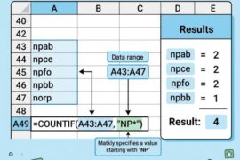 What Value Would Be Returned Based on the Formula in Cell A49