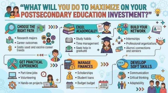 What Will You Do to Maximize Your Postsecondary Education Investment