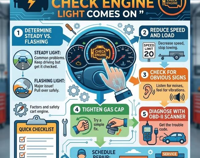 What to Do When Check Engine Light Comes On