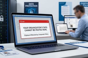Your Organization’s Data Cannot Be Pasted Here