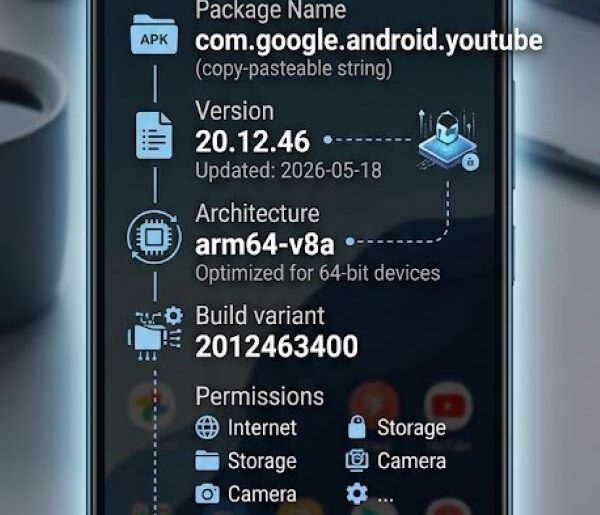 com.google.android.youtube APK Version 20.12.46 arm64-v8a