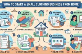 how to start a small clothing business from home