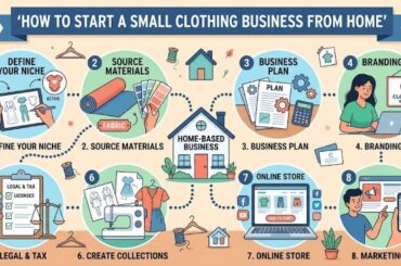 how to start a small clothing business from home