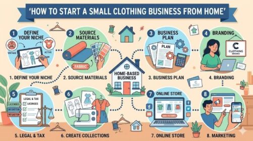 How to Start a Small Clothing Business from Home: A Complete Step-by-Step Guide