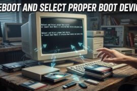 Reboot and Select Proper Boot Device
