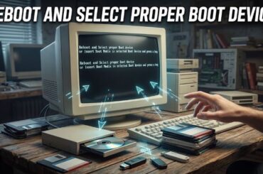 Reboot and Select Proper Boot Device