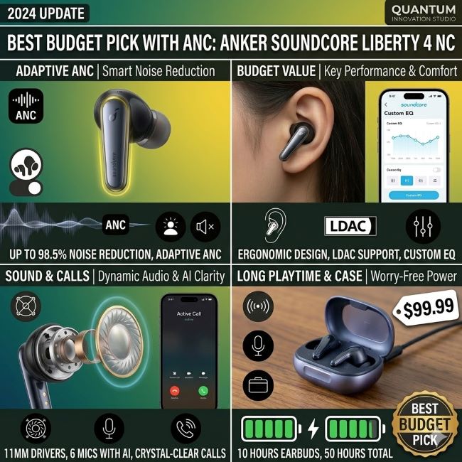Best Budget Pick with ANC: 4 NC