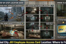 Buried City JKV Employee Access Card Location