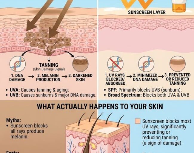 Does Sunscreen Prevent Tanning