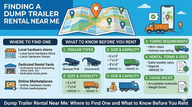 Dump Trailer Rental