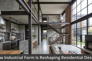 How Industrial Form Is Reshaping Residential Design
