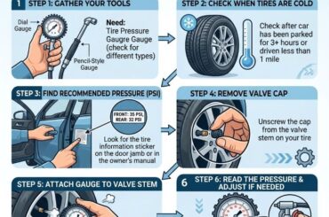 How to Check Tire Pressure
