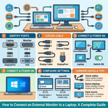 How to Connect an External Monitor to a Laptop: A Complete Guide ...