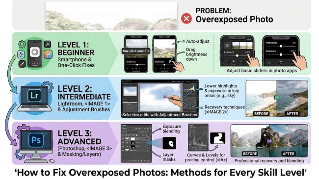 How to Fix Overexposed Photos