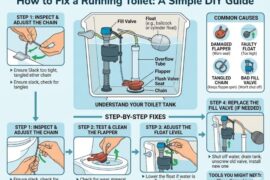 How to Fix a Running Toilet