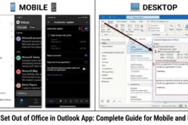 How to Set Out of Office in Outlook App