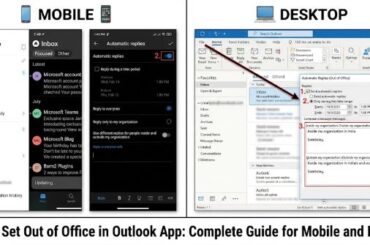 How to Set Out of Office in Outlook App