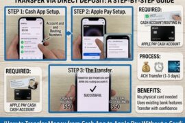How to Transfer Money from Cash App to Apple Pay Without a Card